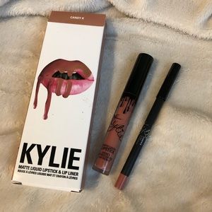 NWB Kylie Cosmetics Candy K LipKit